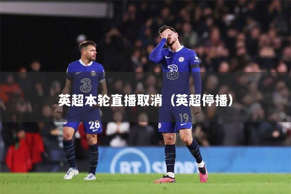 英超本轮直播取消（英超停播）