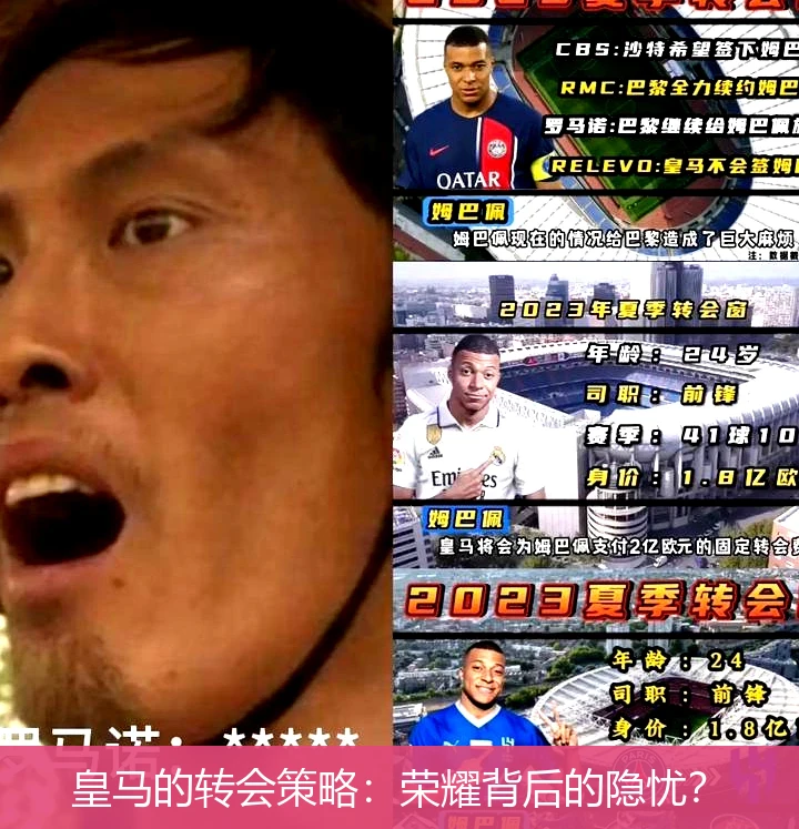 皇马的转会策略：荣耀背后的隐忧？